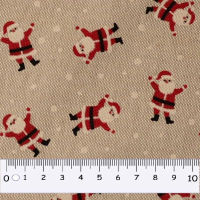 Canvas | EMBER Leinenoptik | Nikolaus Weihnachtsmann